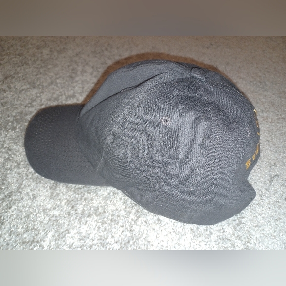 Goat Social Track Club Strapback Hat I'm Grey / Orange ~ Size: OSFA - Picture 3 of 4